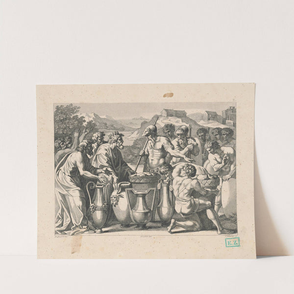 Hostina u kráľa Dávida by Konrád Wiesner