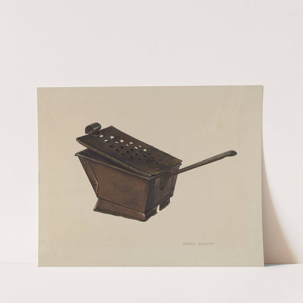 Hot Coal Carrier by Oscar Bluhme