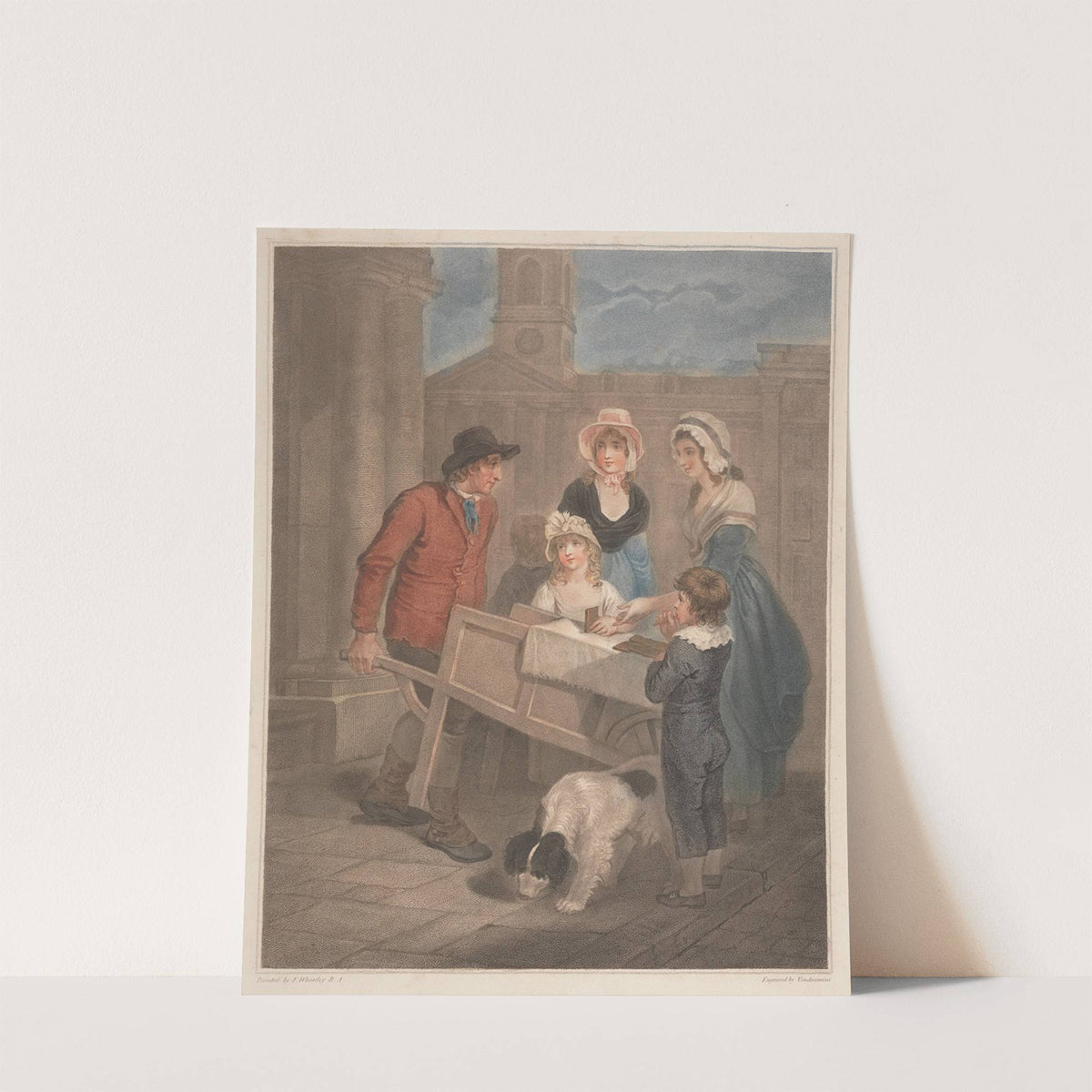 Hot Spice Gingerbread, Smoking Hot! (1796) by Francis Wheatley