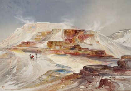 Hot Springs of Gardiner’s River, Yellowstone