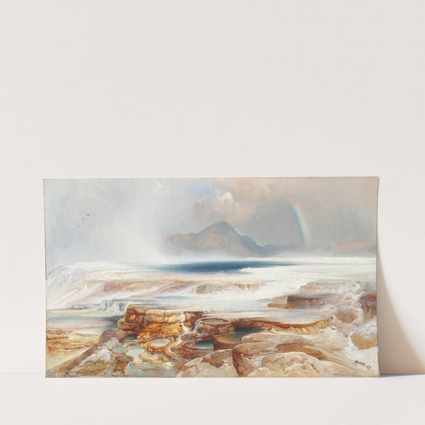 Hot Springs of the Yellowstone by Thomas Moran