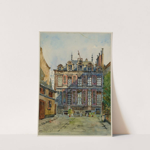 Hôtel Chalons-Luxembourg, 16 rue Geoffroy Lasnier (1908) by Georges-Henri Manesse