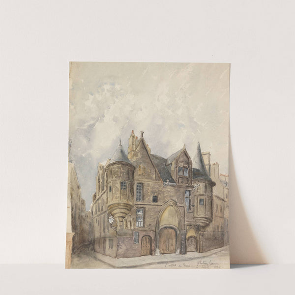 Hotel de Sens, Paris (1888) by Frederic Edwin Church