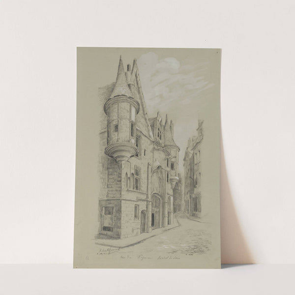 Hôtel de Sens rue du Figuier, 4ème arrondissement (1895-1905) by Robert Frémont