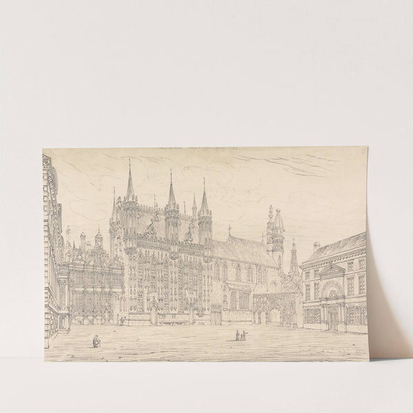 Hotel de Ville, Bruges by John Coney