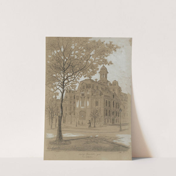 Hôtel Fieubert quai des Célestins, 4ème arrondissement (1895-1905) by Robert Frémont