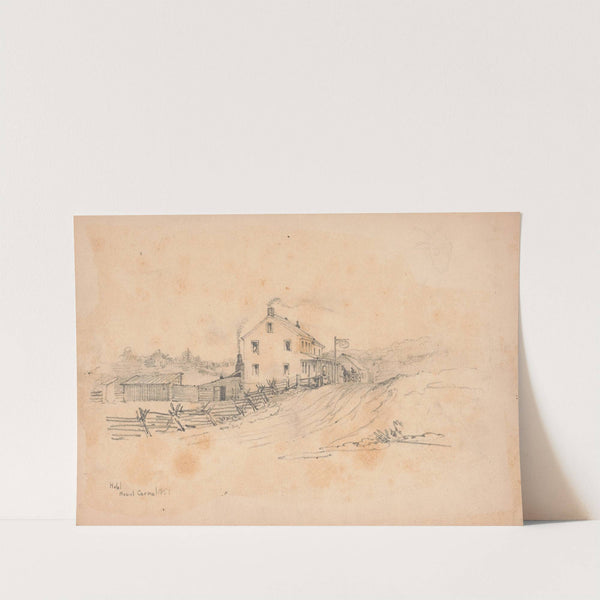 Hotel Mount Carmel (1851) by James Fuller Queen