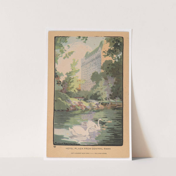 Hotel Plaza from Central Park by Rachael Robinson Elmer