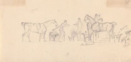 Hound Trial with hounds named