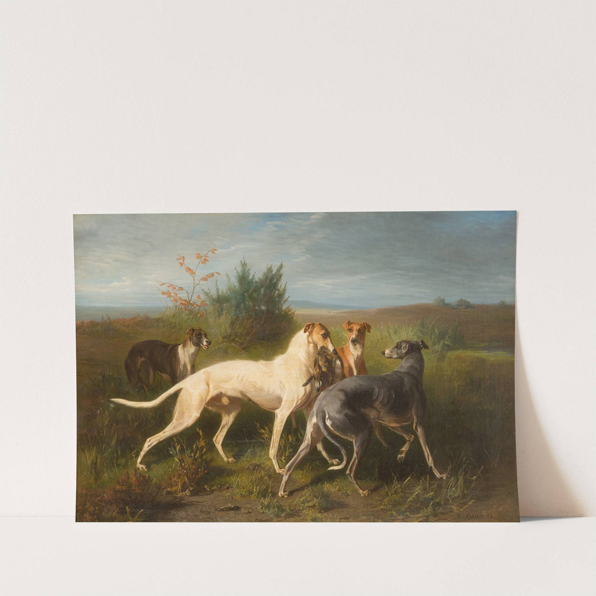 Hounds with their prey by Conradijn Cunaeus