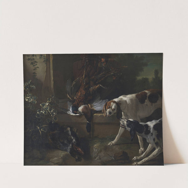 Hounds with Wild-Fowl and Game by Jean-Baptiste Oudry