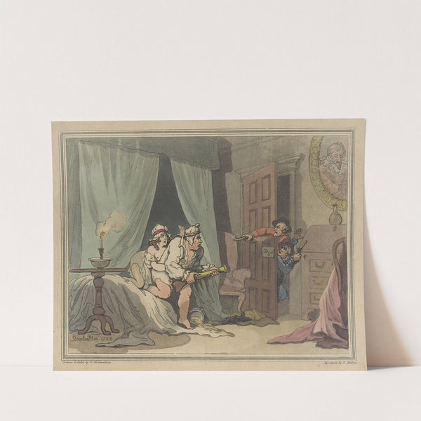 House-breakers (1791) by Thomas Rowlandson