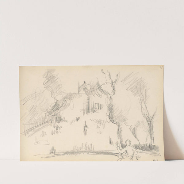 House in a Park (1883-1886) by Paul Cézanne