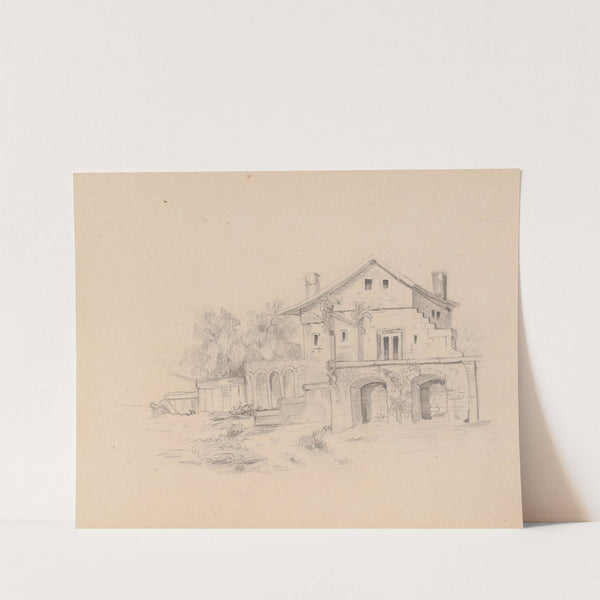 House in the garden by Stanisław Wyspiański