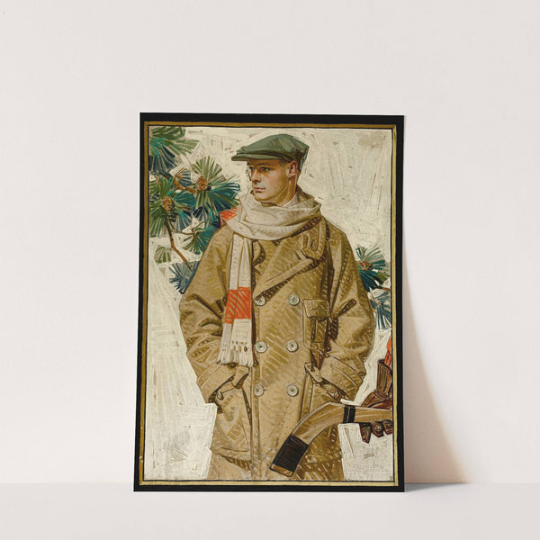 House of Kuppenheimer ad illustration (1920) by Joseph Christian Leyendecker