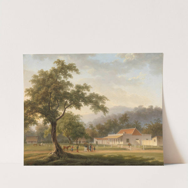 House of the Assistant Resident of Banyuwangi, East Java (Jawa Timur) by Auguste Antoine Joseph Payen