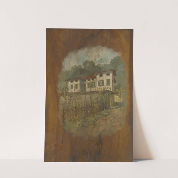 House on the Hillside by Cyril Kutlík