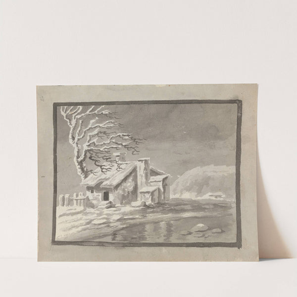 House With Tree by James Miller