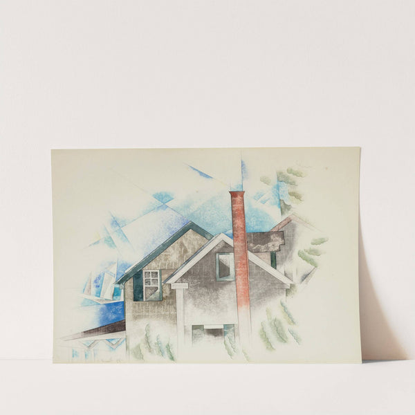 Houses (1918) by Charles Demuth