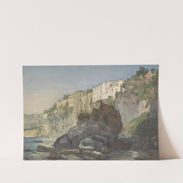 Houses at Sorrento by Thomas Hartley Cromek