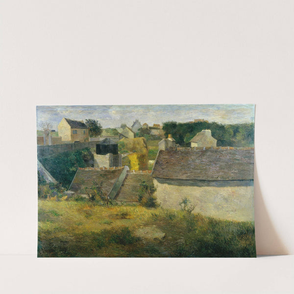 Houses at Vaugirard by Paul Gauguin