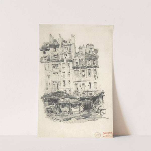 Houses by Charles Bargue