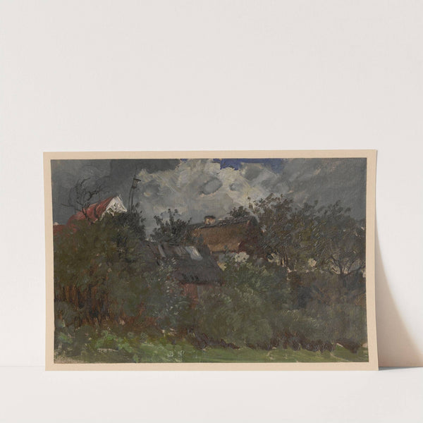 Houses in Pełcznica (1850-1881) by Adolf Dressler