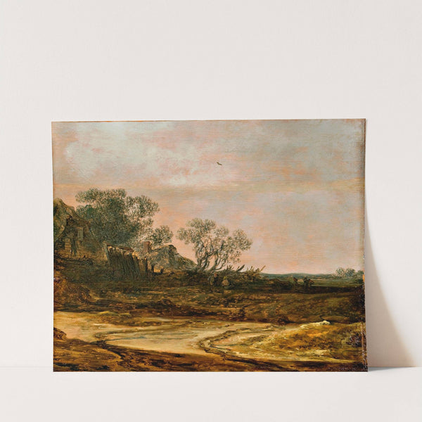 Houses in the Dunes by Jan van Goyen