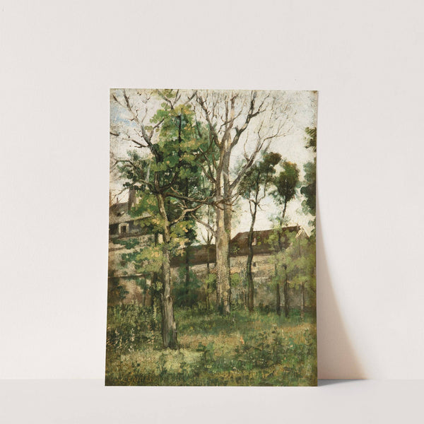 Houses In The Woods by Stanislas Lépine