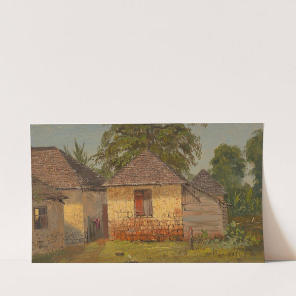 Houses, ‘Mt. Salus’ (1865) by Frederic Edwin Church