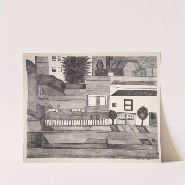 Houses near Golden Gate Park, San Francisco by Jennie Lewis