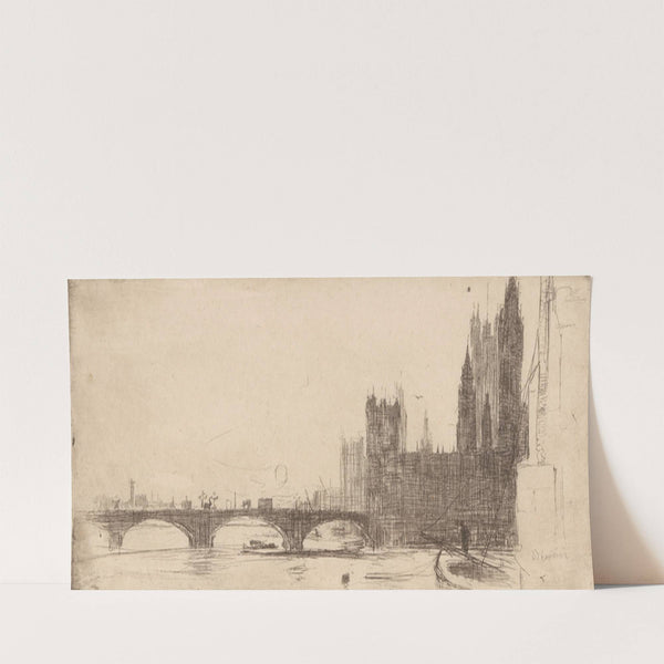 Houses of Parliament (1890) by David Young Cameron