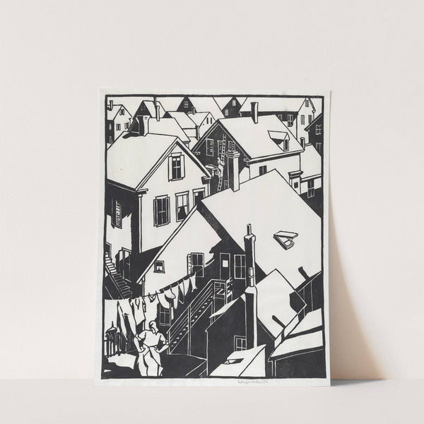 Housetops by Mildred McMillen