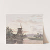 Houtzaagmolen by Hendrik Abraham Klinkhamer