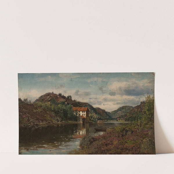 Hovenkilen ved Mandal (1912) by Amaldus Nielsen