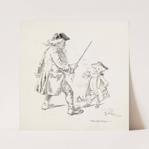 How it really happened. Don’t be so angry, Governor (1910) by William Henry Walker