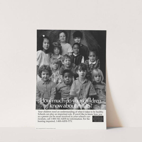 How much do your children know about AIDS by Centers for Disease Control and Prevention