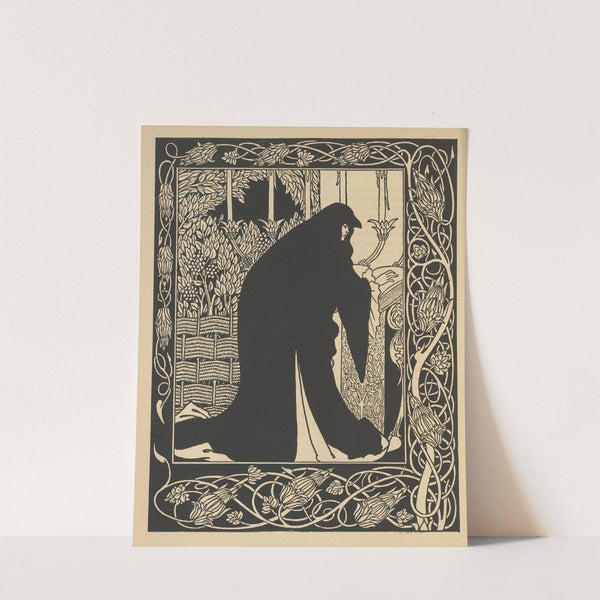 How Queen Guenever made her a nun (1893-1894) by Aubrey Vincent Beardsley