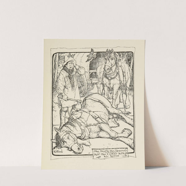 How the Carter killed his Horse by Henry Justice Ford