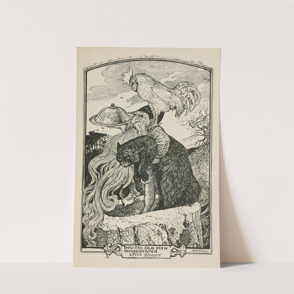 How the Old Man disappeared after Dinner by Henry Justice Ford