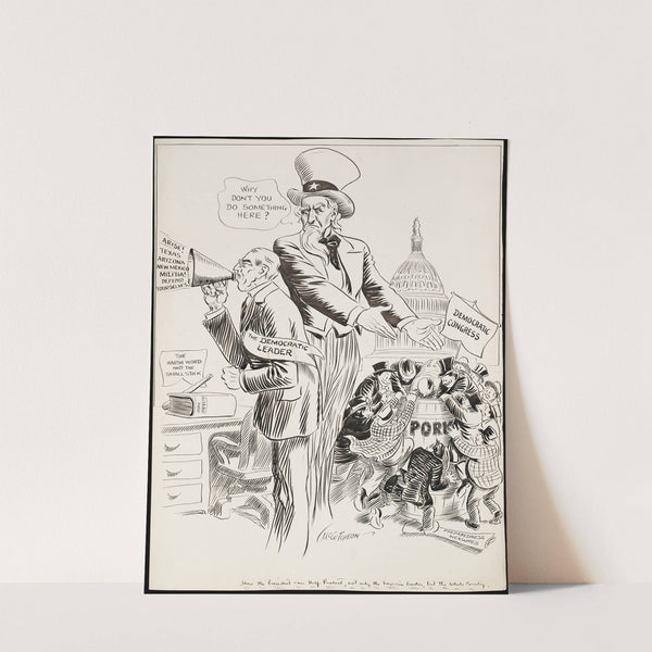 How the President can Help Protect, not only the Mexican border, but the whole country (1916) by John Tinney McCutcheon