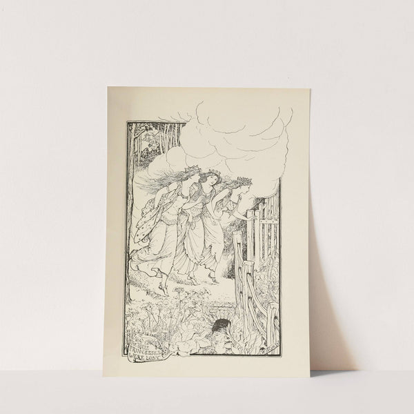 How the Three Princesses were lost (1905) by Henry Justice Ford