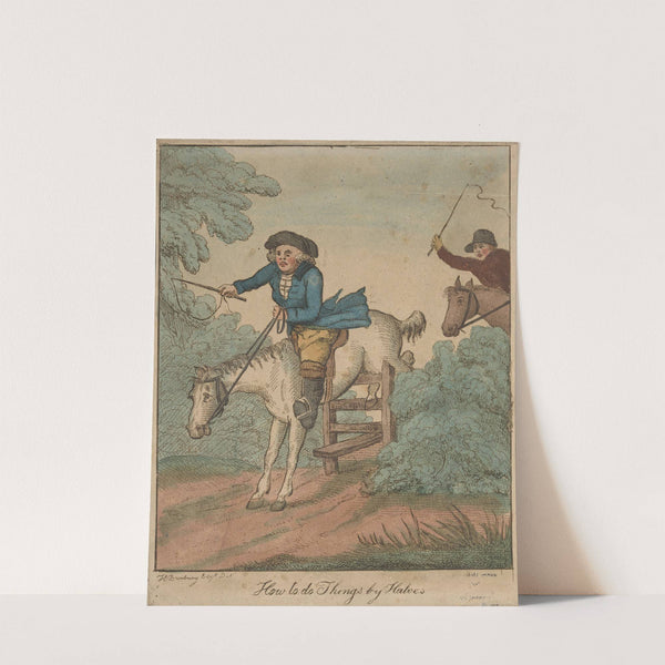 How to do things by halves. by Henry William Bunbury