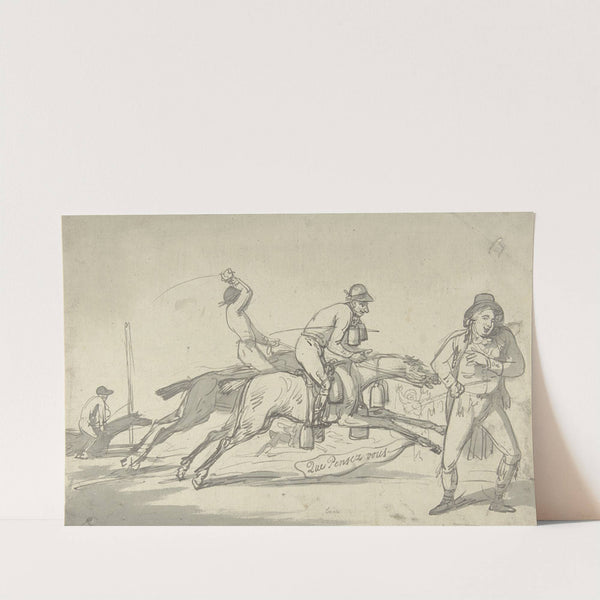 How to Escape Losing by Thomas Rowlandson