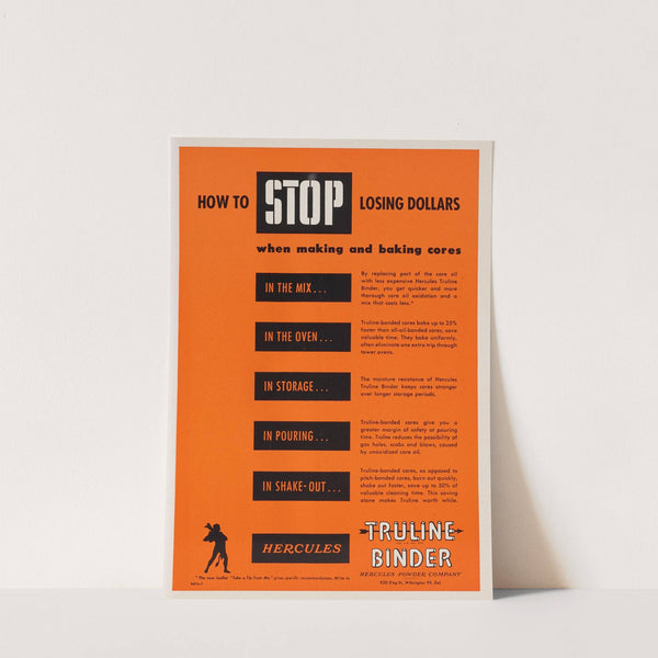 How to Stop Losing Dollars When Making and Baking Cores by Hercules Incorporated