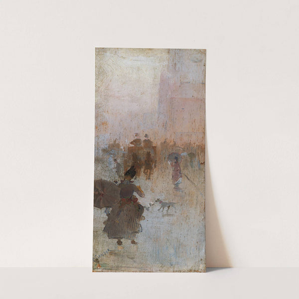 How we lost poor Flossie (1889) by Charles Conder