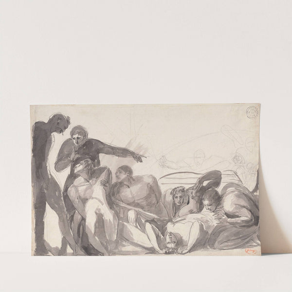 Howard Visiting a Prison by George Romney