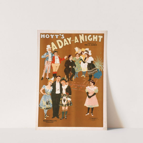 Hoyt's latest success, A day and a night the howling success. by Anonymous