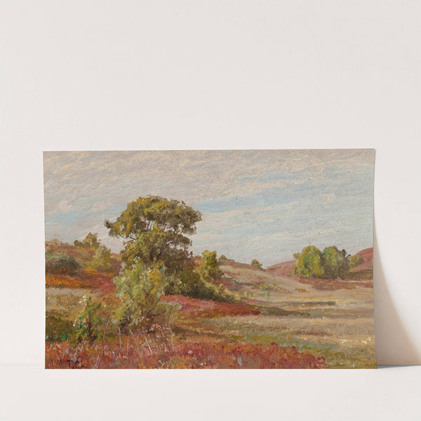 Huckleberry Bushes at Matunuck, Rhode Island by William Trost Richards