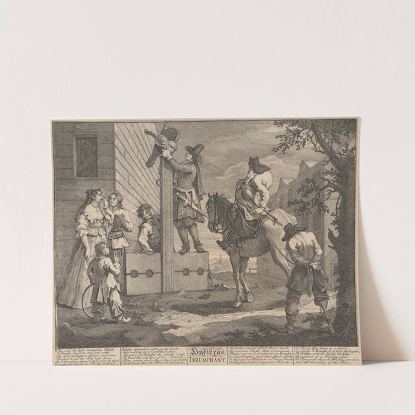 Hudibras Triumphant (no.4) by William Hogarth